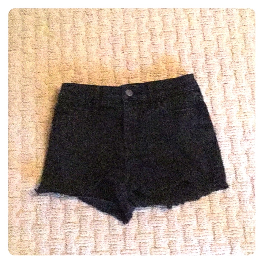 Black shorts
